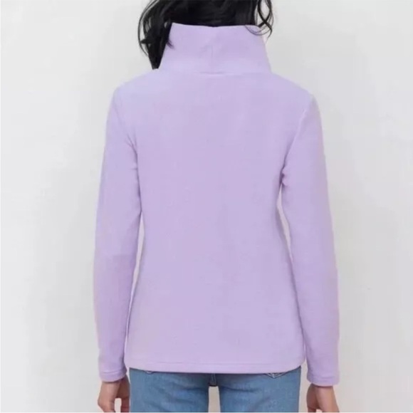 Tuckernuck Dudley Stephens Greenpoint Turtleneck in Lavender Purple Sz S - Picture 2 of 11